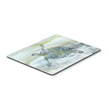 Sea Turtle Watercolor Mouse Pad, Hot Pad Or Trivet