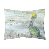 Caroline'S Treasures Pelican Watercolor Fabric Standard Pillowcases, Multicolor
