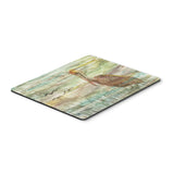 Brown Pelican Sunset Mouse Pad, Hot Pad Or Trivet