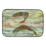 Caroline'S Treasures Sc2014Ddm Shrimp Sunset Dish-Drying-Mats, 14X21, Multicolor