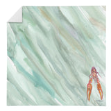Crawfish On Sage Green Napkin Sc2061Nap