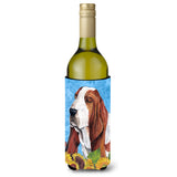 Basset Hound Wine Bottle Beverage Insulator Beverage Insulator Hugger Sc9066Literk