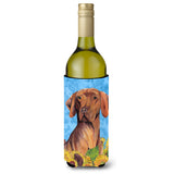 Vizsla Wine Bottle Beverage Insulator Beverage Insulator Hugger Sc9079Literk