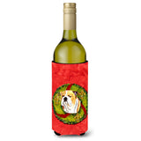 Bulldog English Wine Bottle Beverage Insulator Beverage Insulator Hugger Sc9098Literk