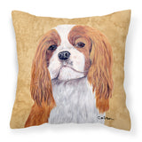 Caroline'S Treasures Sc9118Pw1414 Cavalier Spaniel Decorative Canvas Fabric Pillow, Large, Multicolor