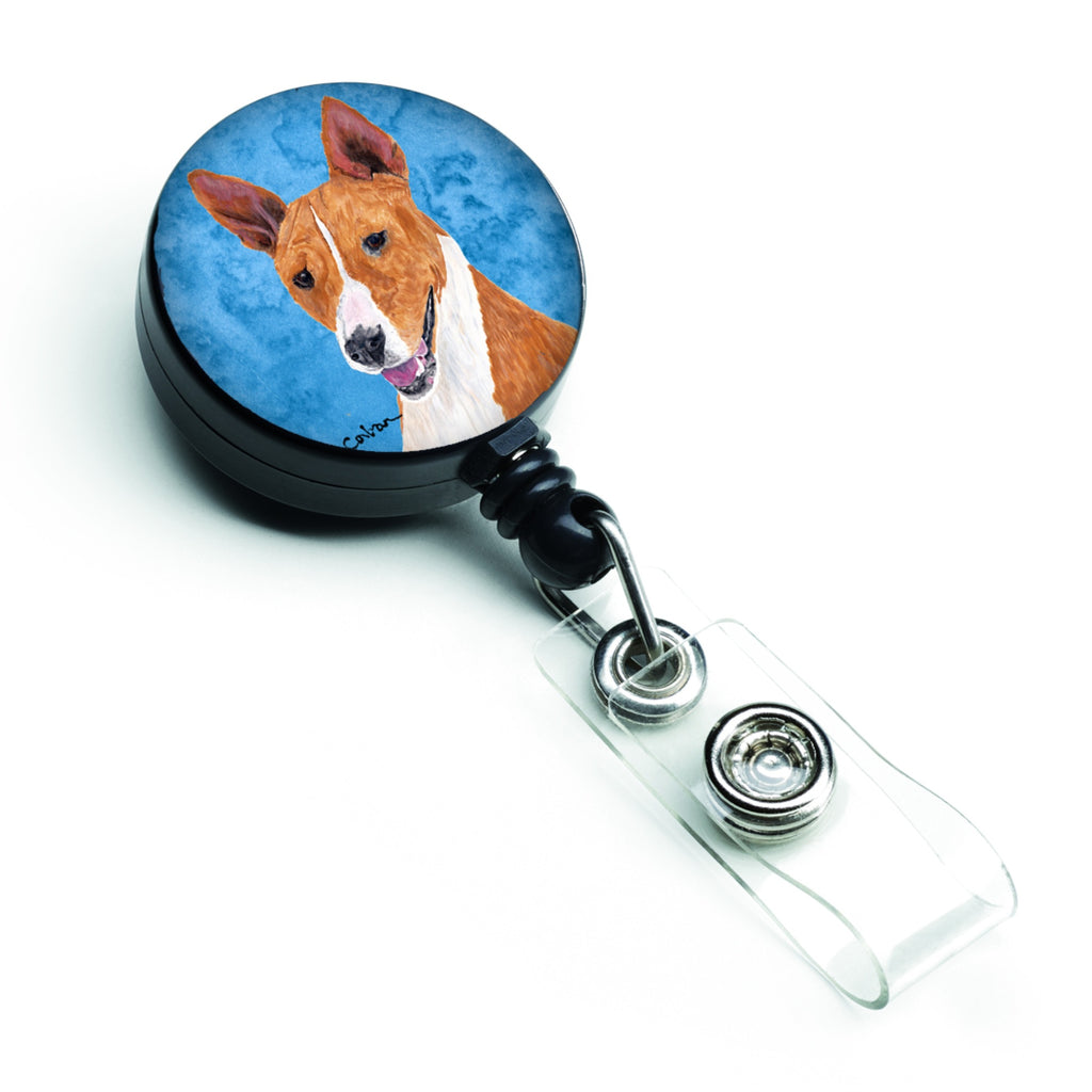 Caroline'S Treasures Basenji Retractable Badge Reel Or Id Holder With Clip, Multicolor (Sc9124Bu-Br)
