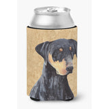 Doberman Can Or Bottle Beverage Insulator Hugger