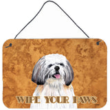 Caroline'S Treasures Sc9128Ds812 Shih Tzu Aluminum Metal Wall Or Door Hanging Prints, 8 X 12