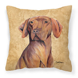 Caroline'S Treasures Sc9132Pw1414 Vizsla Decorative Canvas Fabric Pillow, Large, Multicolor