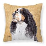 Caroline'S Treasures Sc9134Pw1414 Springer Spaniel Decorative Canvas Fabric Pillow, Large, Multicolor