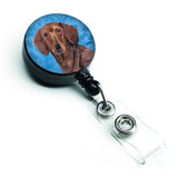 Caroline'S Treasures French Bulldog Retractable Badge Reel Or Id Holder With Clip, Multicolor (Sc9137Bu-Br)