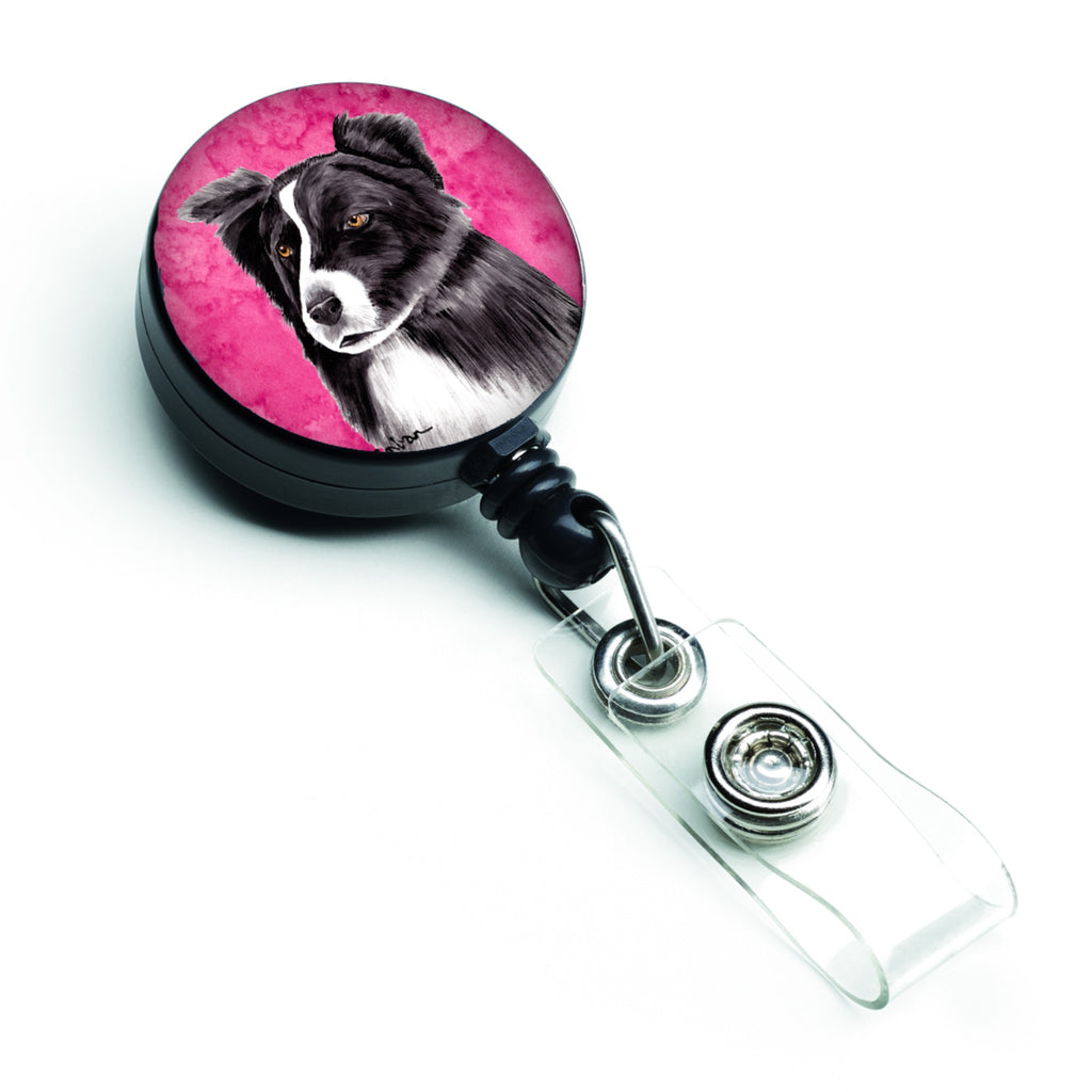 Caroline'S Treasures Dalmatian Retractable Badge Reel Or Id Holder With Clip, Multicolor (Sc9138Pk-Br)