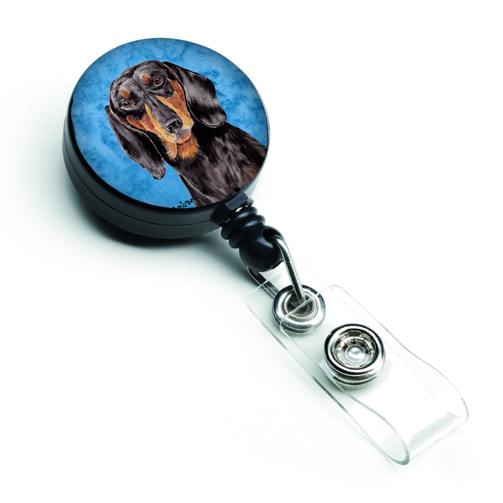 Caroline'S Treasures Chihuahua Retractable Badge Reel Or Id Holder With Clip, Multicolor (Sc9139Bu-Br)