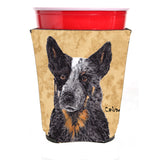 Australian Cattle Dog Red Solo Cup Beverage Insulator Hugger