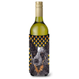 Australian Cattle Dog Candy Corn Halloween Wine Bottle Beverage Insulator Beverage Insulator Hugger