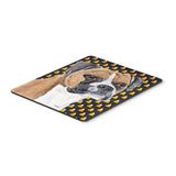 Caroline'S Treasures Mouse/Hot Pad/Trivet, Boxer Fawn Uncropped Ears Candy Corn Halloween (Sc9191Mp)
