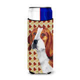 Beagle Fall Leaves Portrait Ultra Beverage Insulators For Slim Cans Sc9209Muk