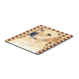Caroline'S Treasures Labrador Yellow Fall Leaves Portrait Mouse Pad/Hot Pad/Trivet (Sc9216Mp)