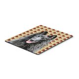Caroline'S Treasures Belgian Sheepdog Fall Leaves Portrait Mouse Pad/Hot Pad/Trivet (Sc9238Mp)