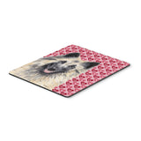 Caroline'S Treasures Belgian Tervuren Hearts Love & Valentine'S Day Mouse Pad/Hot Pad/Trivet (Sc9247Mp)