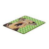 Caroline'S Treasures Airedale St. Patrick'S Day Shamrock Portrait Mouse Pad/Hot Pad/Trivet (Sc9293Mp)