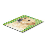 Caroline'S Treasures Labrador Yellow St. Patrick'S Day Shamrock Mouse Pad/Hot Pad/Trivet (Sc9296Mp)