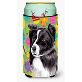 Border Collie Easter Eggtravaganza Tall Boy Beverage Insulator Beverage Insulator Hugger
