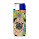 Pug Easter Eggtravaganza Ultra Beverage Insulators For Slim Cans Sc9451Muk