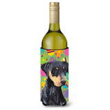 Doberman Easter Eggtravaganza Wine Bottle Beverage Insulator Beverage Insulator Hugger