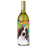 Welsh Springer Spaniel Easter Eggtravaganza Wine Bottle Beverage Insulator Beverage Insulator Hugger