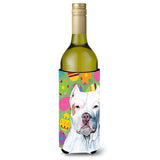 Pit Bull Easter Eggtravaganza Wine Bottle Beverage Insulator Beverage Insulator Hugger