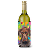 German Shorthaired Pointer Easter Eggtravaganza Wine Bottle Beverage Insulator Beverage Insulator Hugger