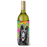 Belgian Sheepdog Easter Eggtravaganza Wine Bottle Beverage Insulator Beverage Insulator Hugger