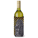 English Cocker Spaniel Halloween Candy Corn Wine Bottle Beverage Insulator Beverage Insulator Hugger