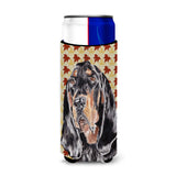 Coonhound Fall Leaves Ultra Beverage Insulators For Slim Cans