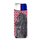 English Cocker Spaniel Valentine'S Love Ultra Beverage Insulators For Slim Cans