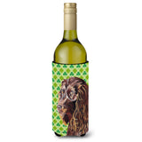 Boykin Spaniel St Patrick'S Irish Wine Bottle Beverage Insulator Beverage Insulator Hugger