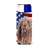 Otterhound With American Flag Usa Ultra Beverage Insulators For Slim Cans Sc9637Muk
