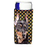 German Pinscher Candy Corn Halloween Ultra Beverage Insulators For Slim Cans Sc9668Muk