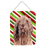 Caroline'S Treasures Sc9805Ds1216 Otterhound Candy Cane Christmas Wall Or Door Hanging Prints, 16 X 12