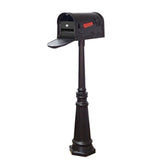 Hummingbird Curbside Mailbox With Locking Insert And Tacoma Mailbox Post