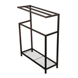 Kingston Brass Scc8365 Edenscape Freestanding Iron Towel Rack, Oil Rubbed Bronze