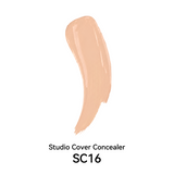 SYDONI STUDIO COVER SOFT MATTE LIQUID CONCEALER – Flawless Coverage, Seamless Finish 0.35 OZ.