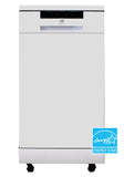 18 Portable Dishwasher With Energy Star - White