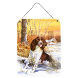 Caroline'S Treasures Springer Spaniel By Don Squires Wall Or Door Hanging Prints Sdsq0388Ds1216, 16Hx12W, Multicolor