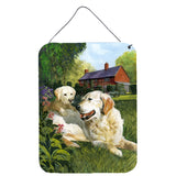 Caroline'S Treasures Yellow Labradors By Don Squires Wall Or Door Hanging Prints Sdsq0431Ds1216, 16H X 12W, Multicolor