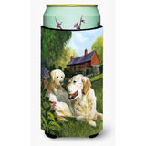 Caroline'S Treasures Yellow Labradors By Don Squires Tall Boy Koozie Hugger, Multicolor