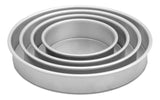 Lloydpans Kitchenware 6,8,10 And 12 Inch, 2 Inch Deep Round Cake Pan Set