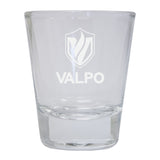 Valparaiso University Etched Round Shot Glass 2-Pack