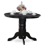 Shwe3-Blk-W 3 Pc Kitchen Nook Dining Set-Kitchen Dinette Table And 2 Dining Chairs
